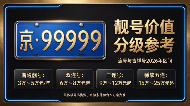闲置京牌指标租赁咨询现场